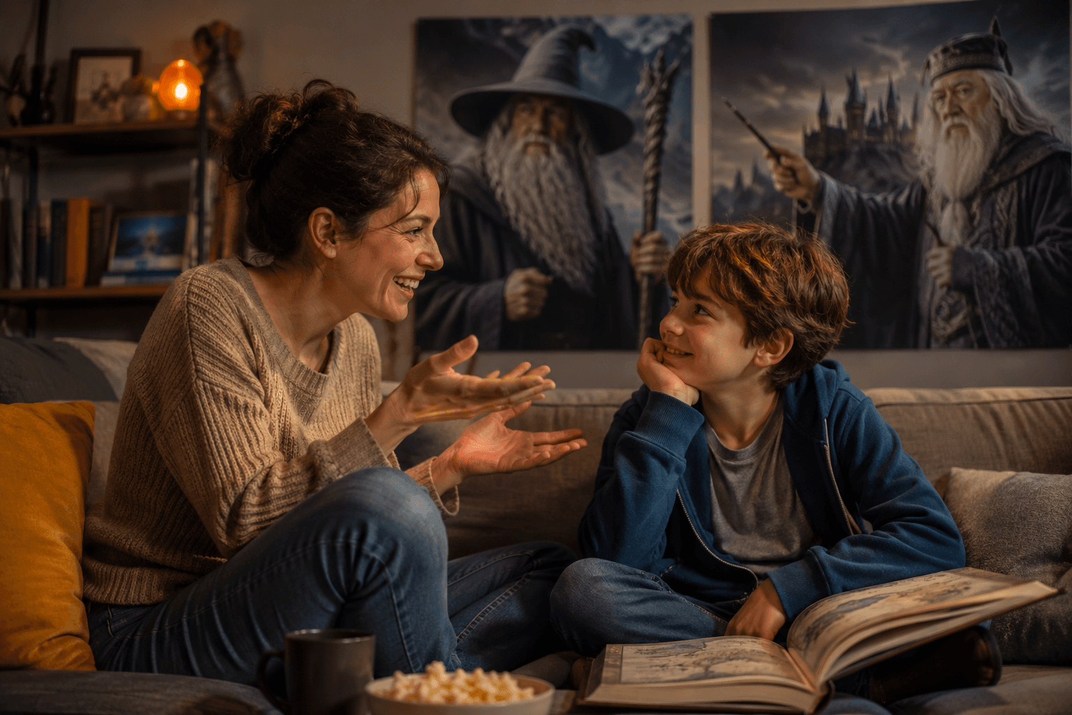 Gandalf nebo Brumbál? Jak využít oblíbené fantasy filmy k tomu, abyste se přiblížili svému dítěti
