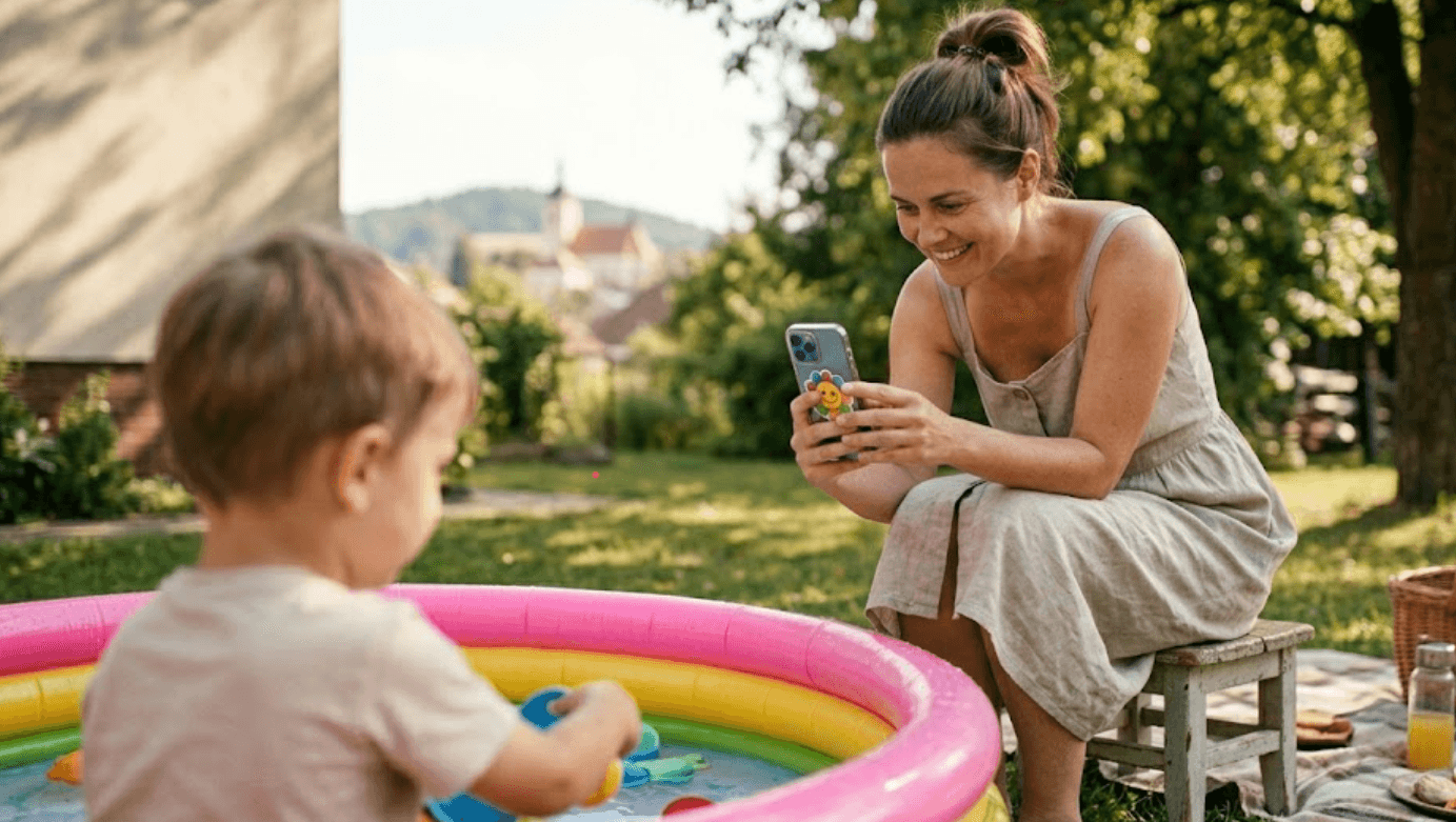 Letní nahota na internetu: Proč nevinnou fotkou od bazénu hazardujete s bezpečností dětí